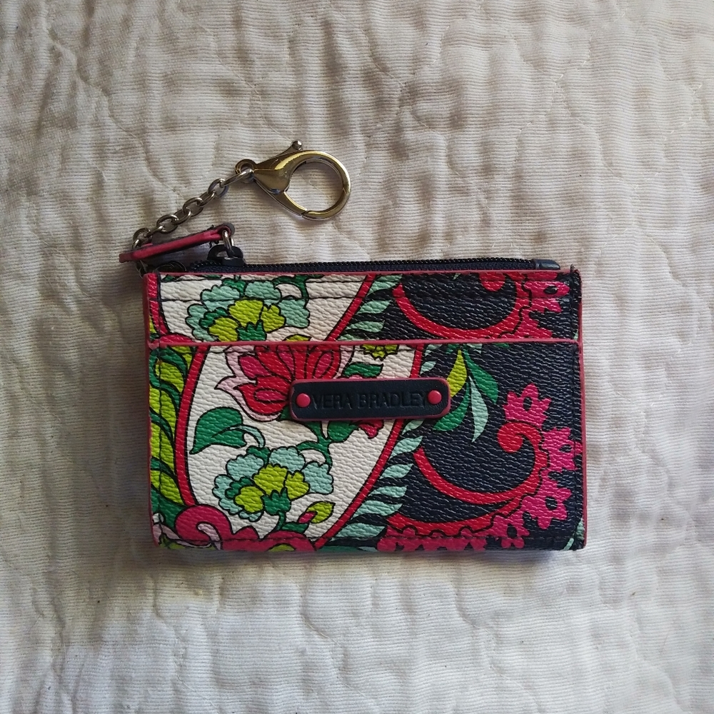 Vera Bradley "Petal Paisley" Change Pouch